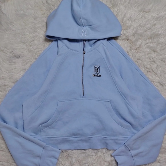lululemon athletica Jackets & Blazers - Lululemon Athletica Light Blue Hoodie Size M/L